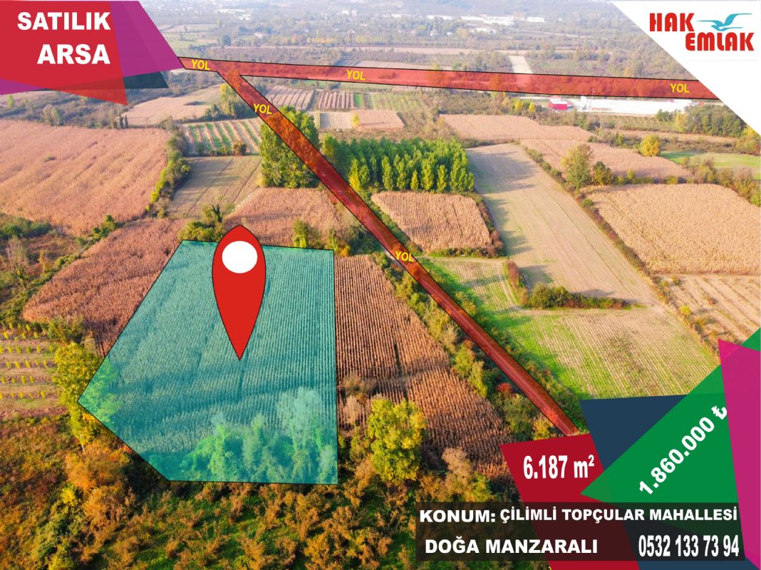 Satılık Arsa 1,860,000 TL