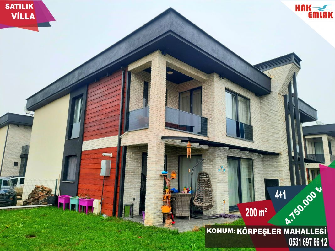 Satılık Villa 4,750,000 TL