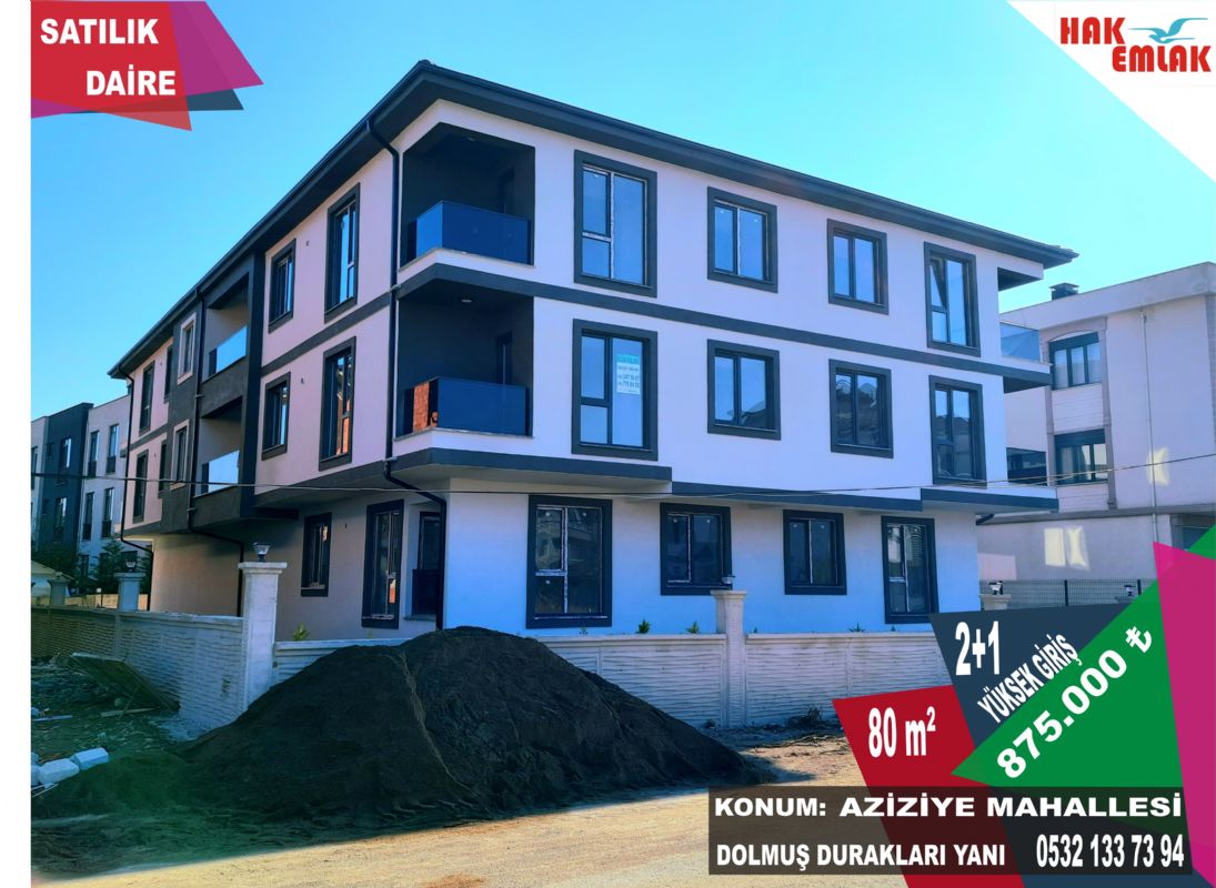 Satılık Daire 875,000 TL