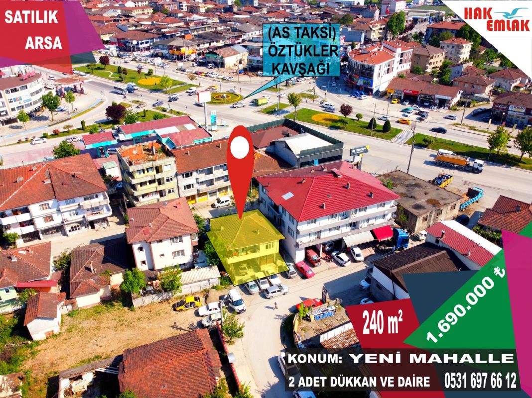 Satılık Arsa 1,650,000 TL