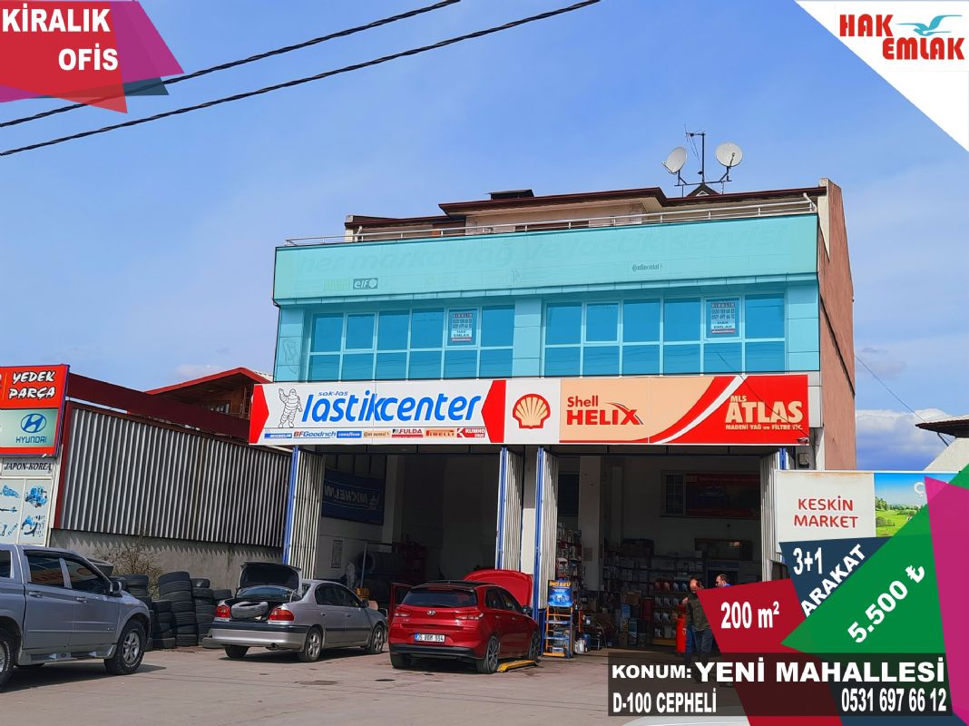 Kiralık Ofis 5,500 TL