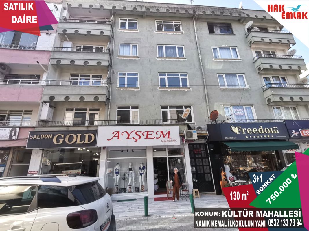 Satılık Daire 750,000 TL