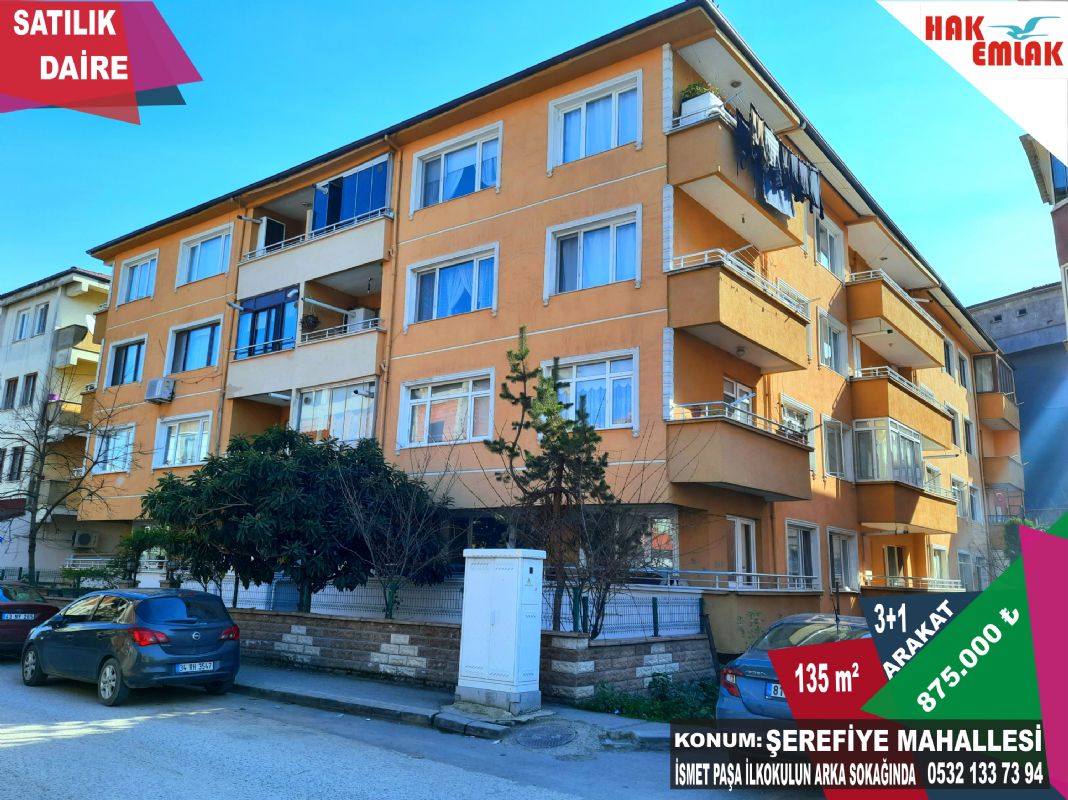 Satılık Daire 875,000 TL