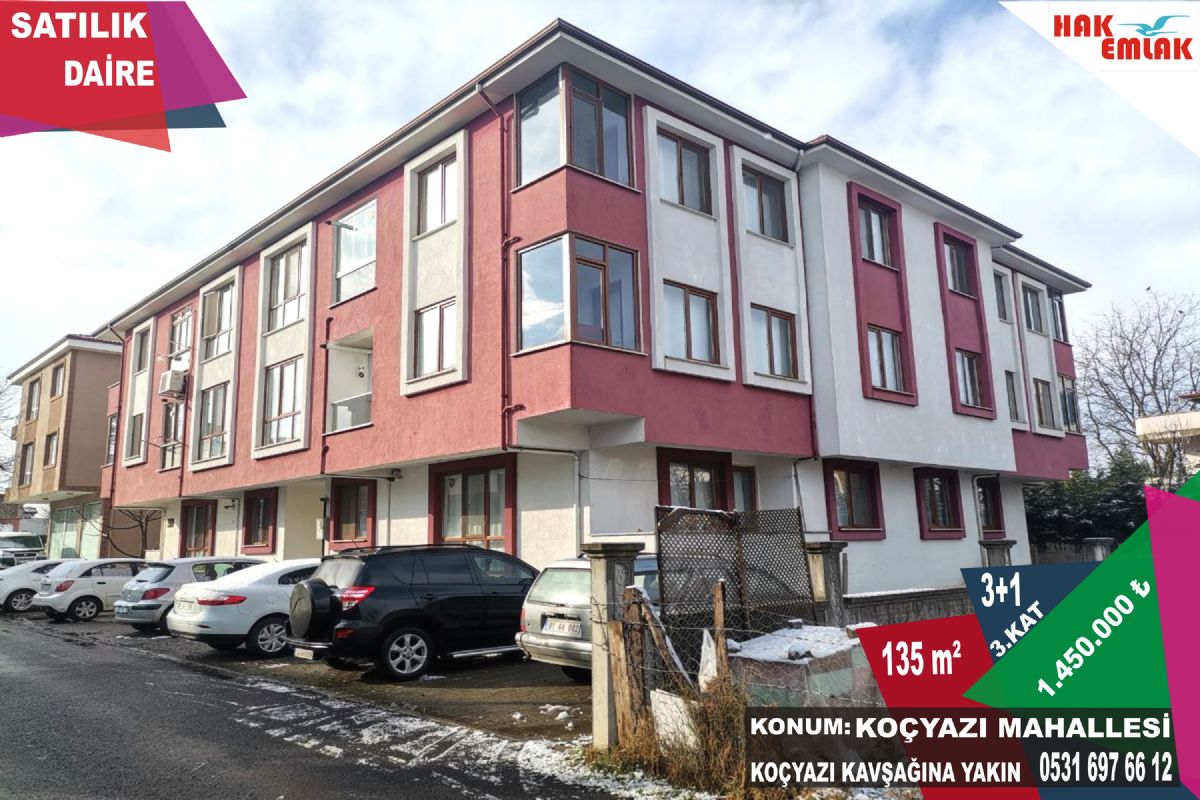 Satılık Daire 1,450,000 TL