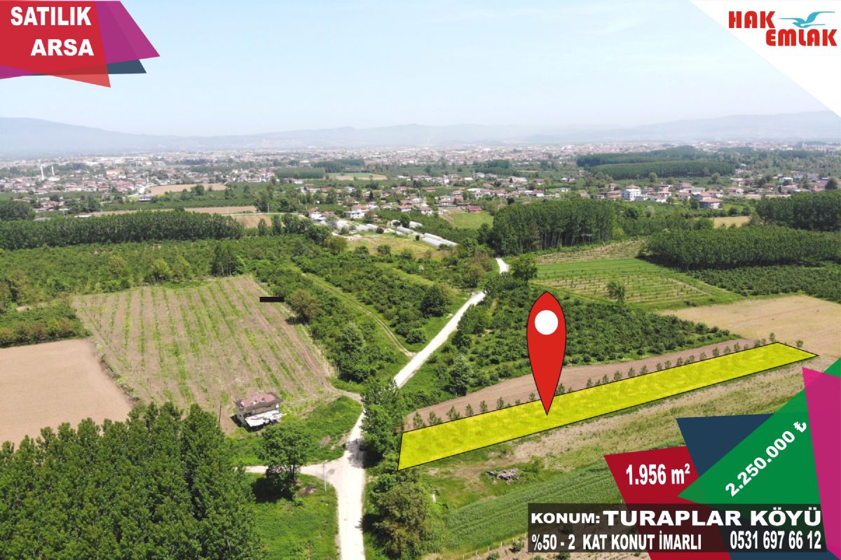 Satılık Arsa 2,250,000 TL