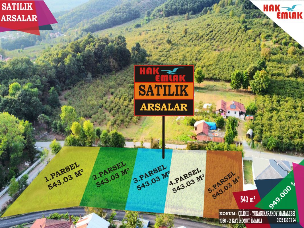 Satılık Arsa 949,000 TL