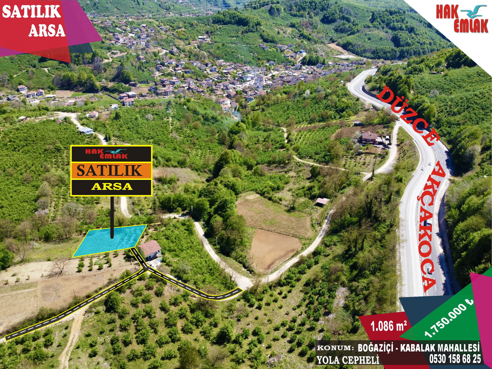 Satılık Arsa 1,750,000 TL