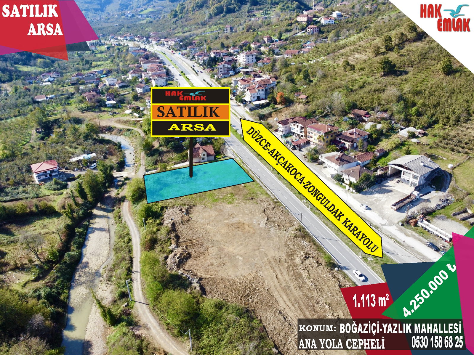 Satılık Arsa 4,250,000 TL