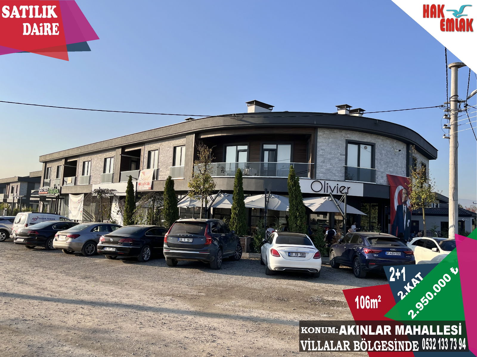 Satılık Daire 2,950,000 TL