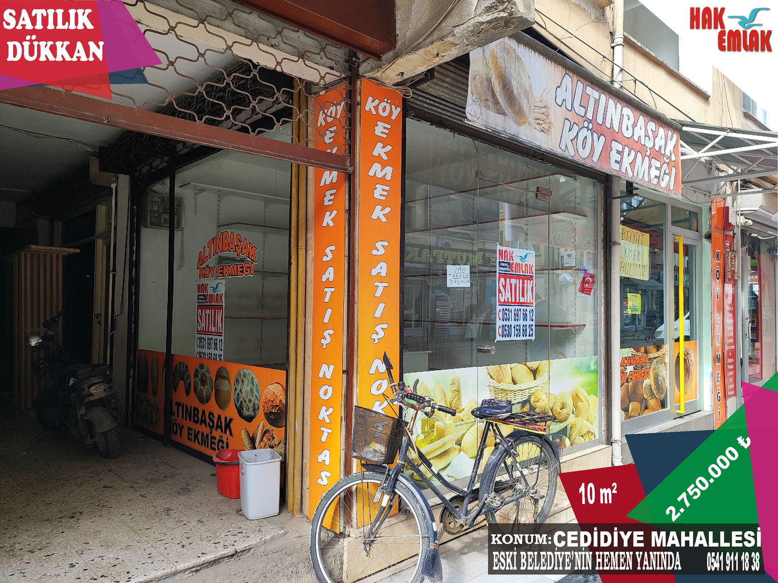 Satılık Dükkan 2,750,000 TL