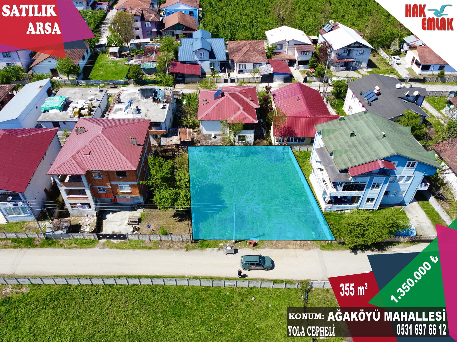 Satılık Arsa 1,350,000 TL