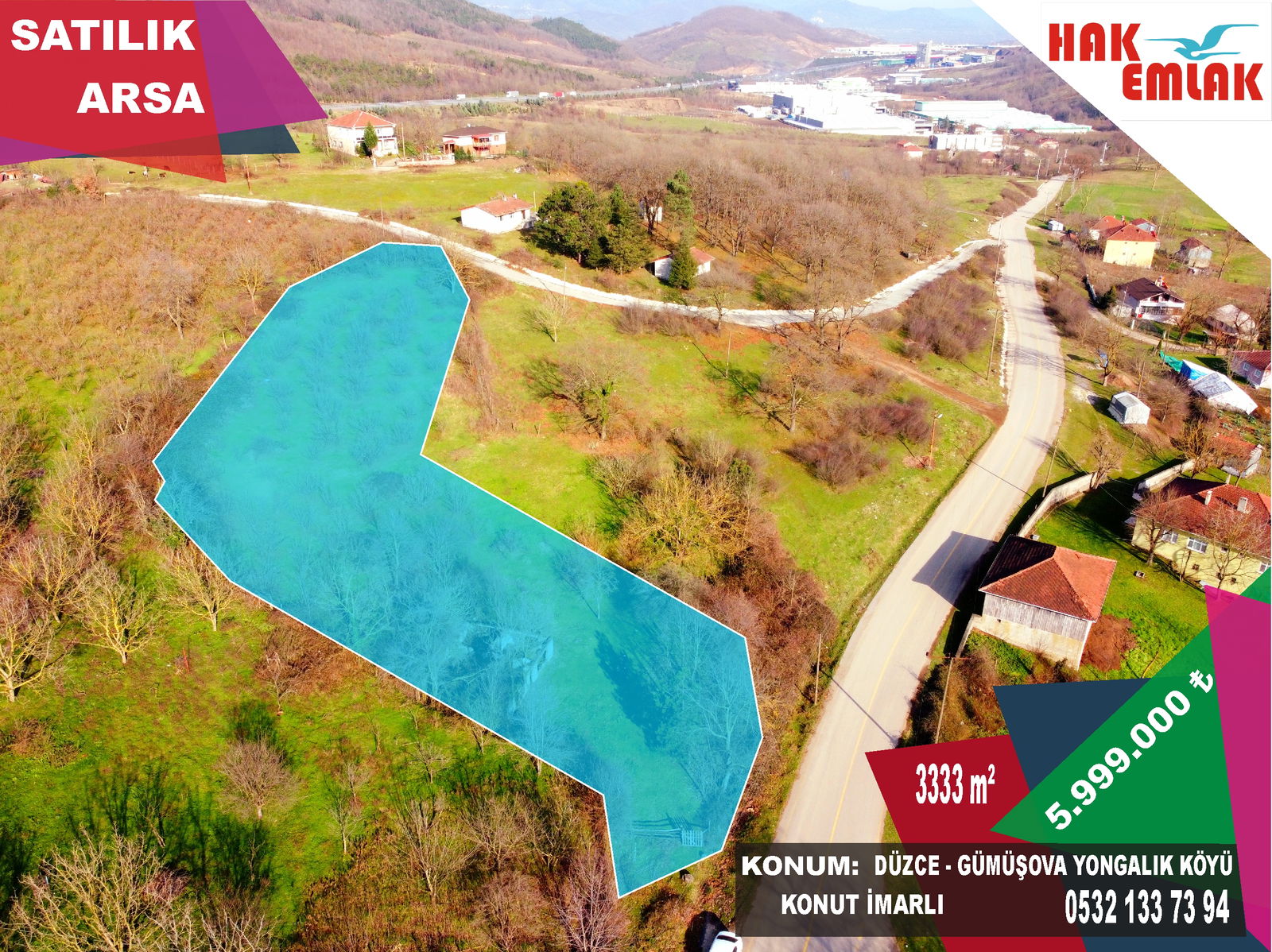 Satılık Arsa 5,999,000 TL