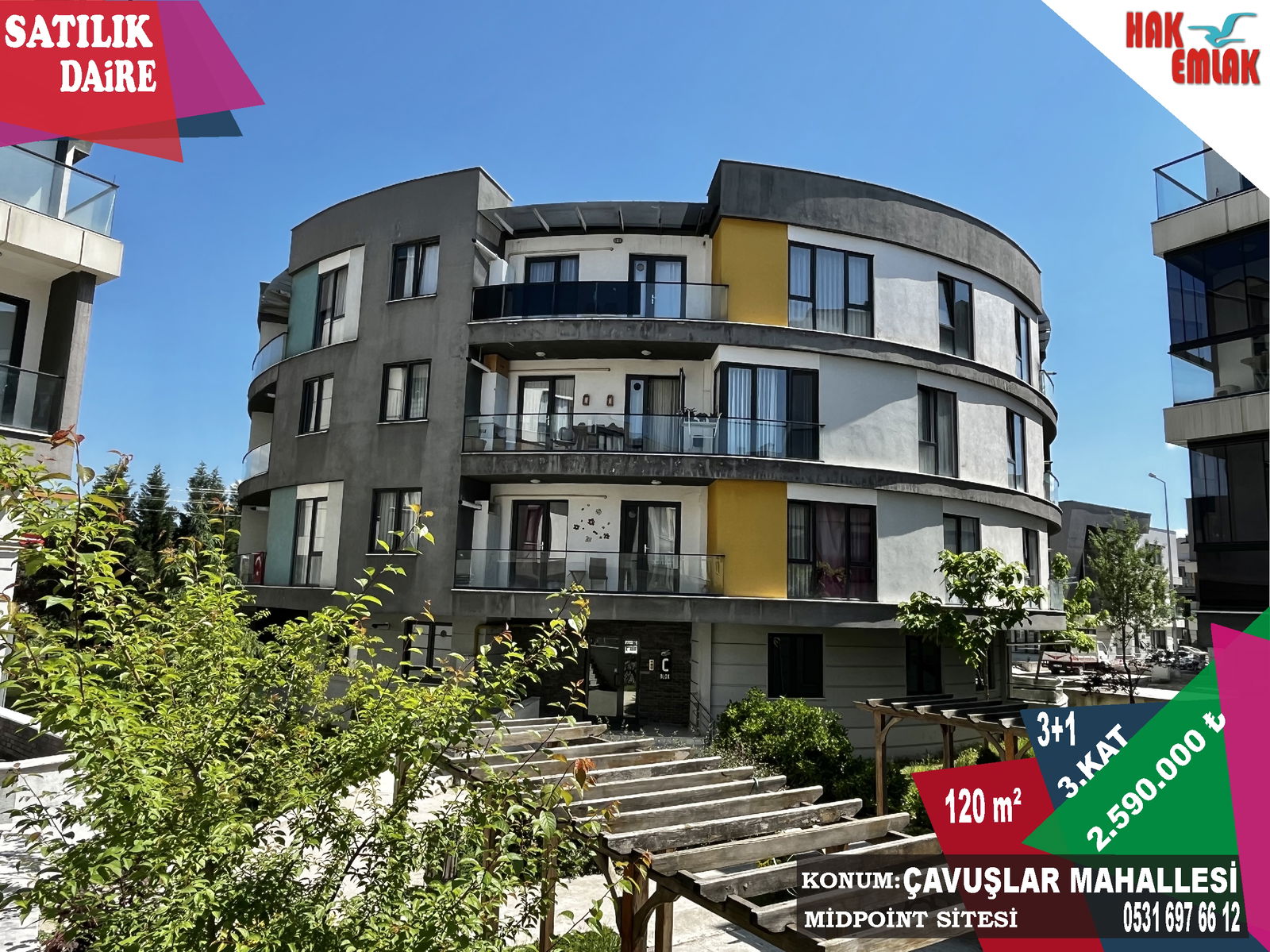 Satılık Daire 2,590,000 TL