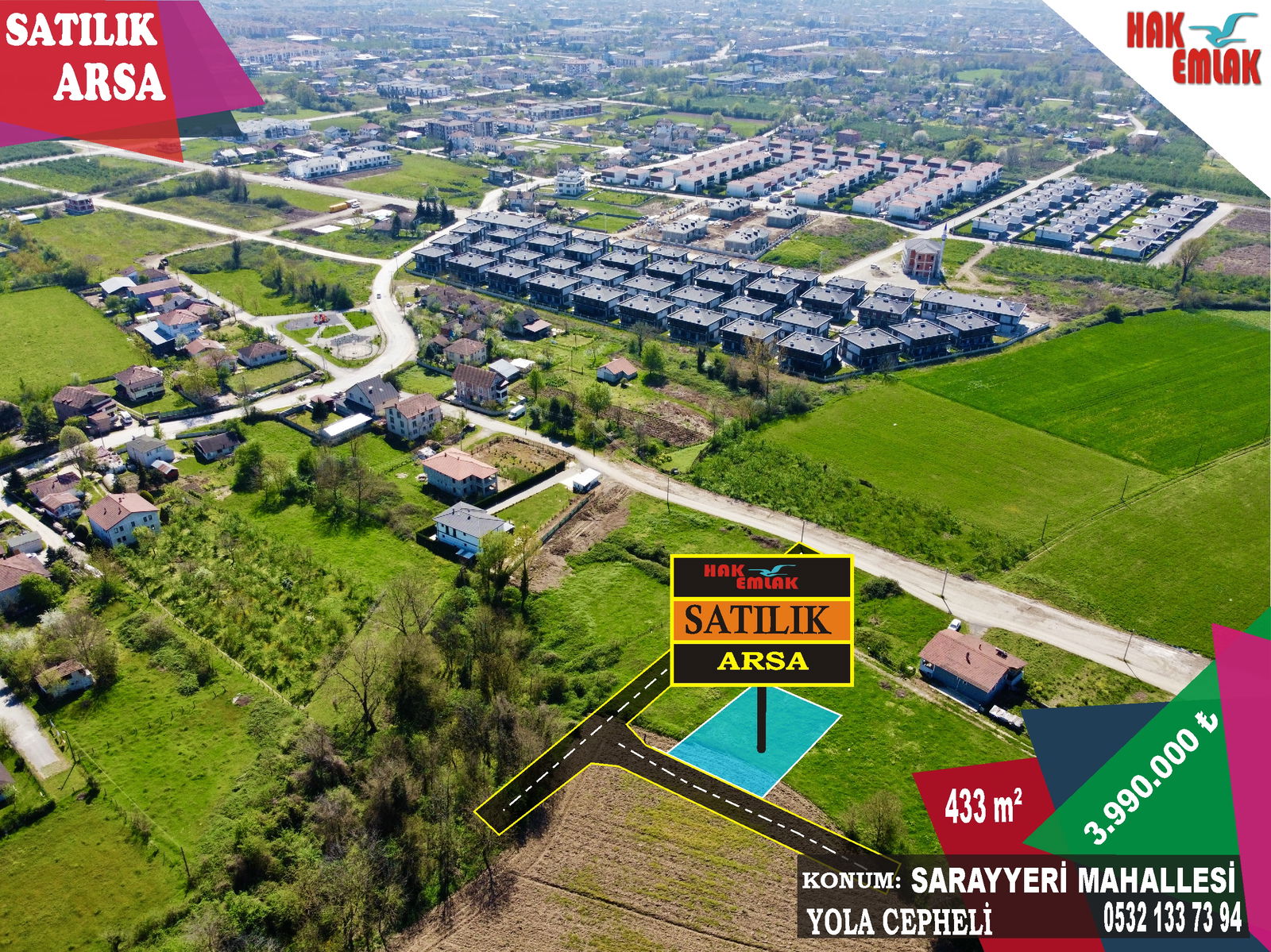 Satılık Arsa 3,990,000 TL
