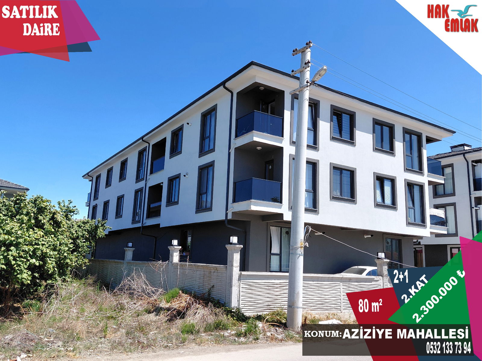 Satılık Daire 2,300,000 TL
