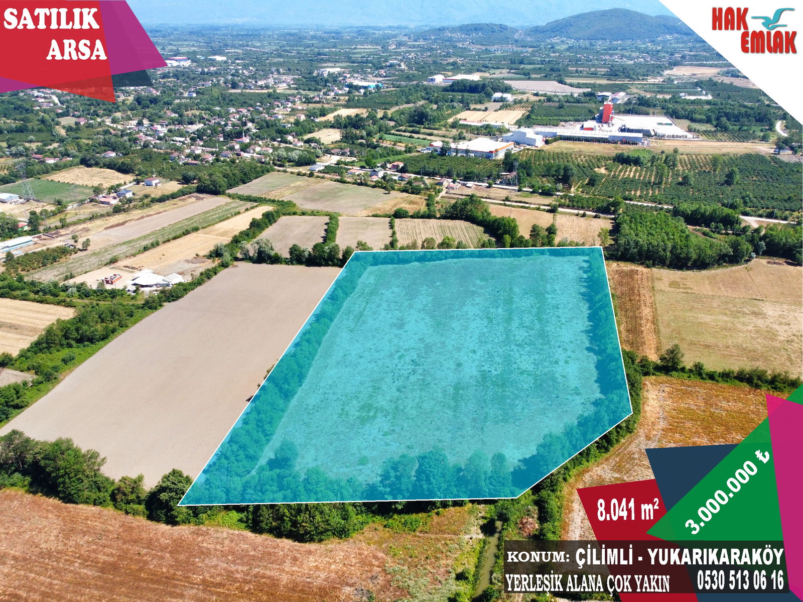 Satılık Arsa 3,000,000 TL