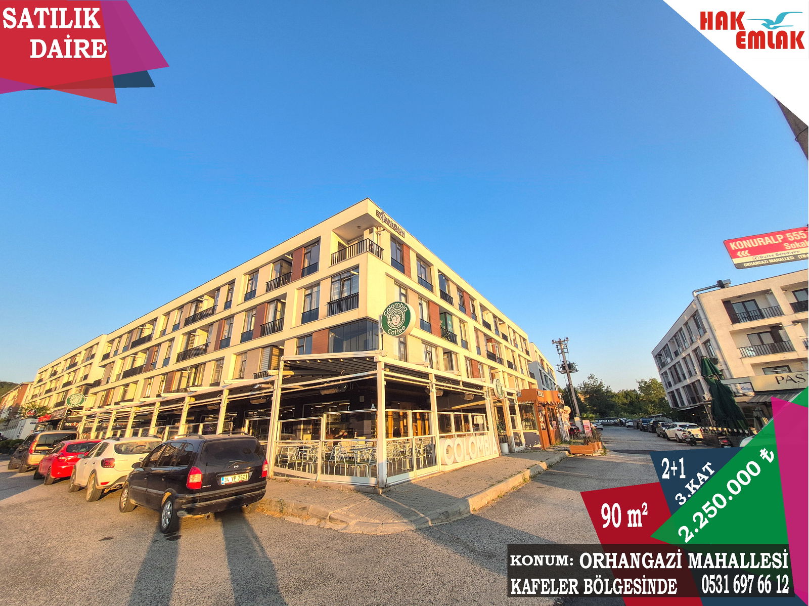 Satılık Daire 2,250,000 TL