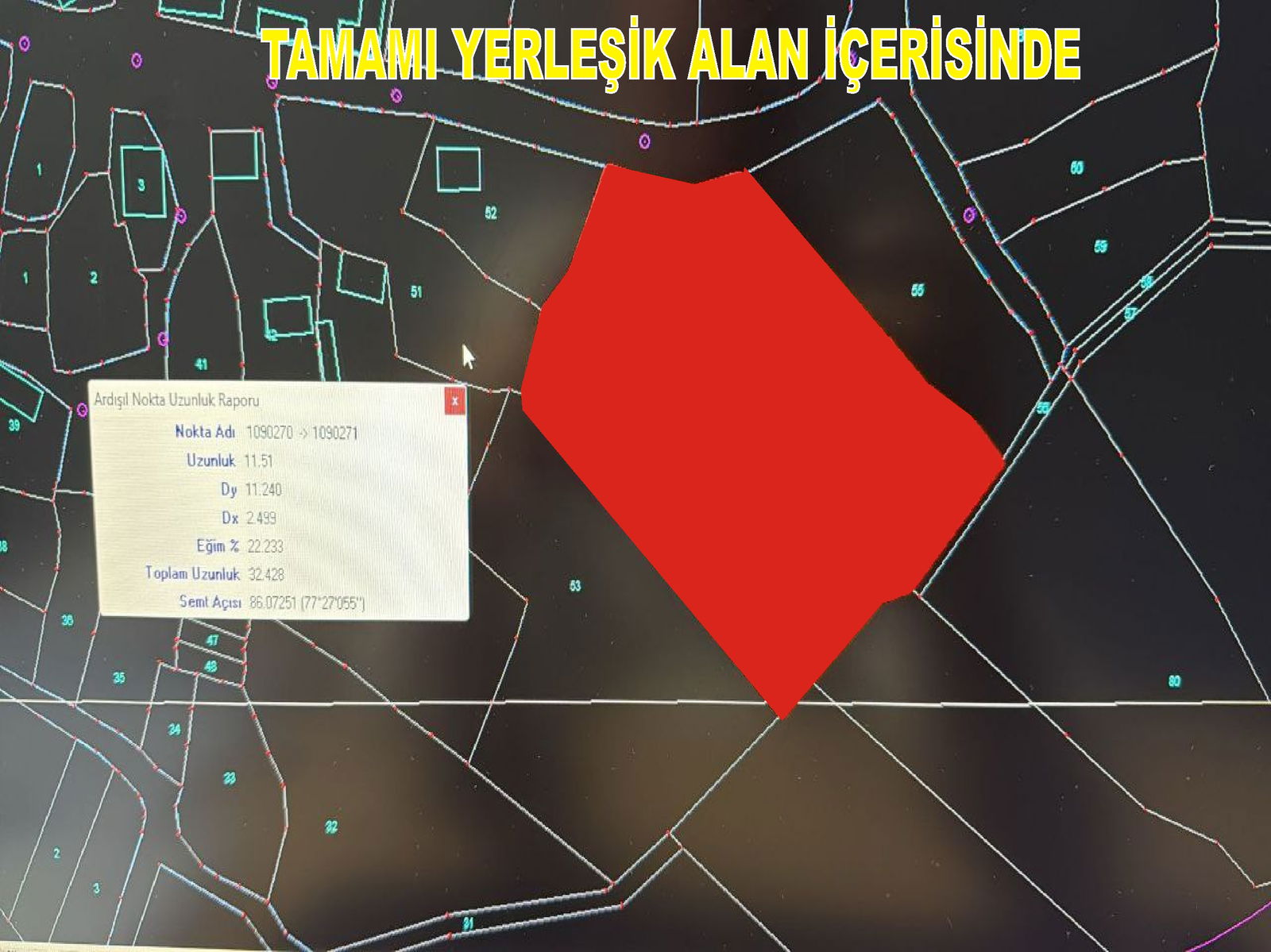Satılık Arsa 7,900,000 TL