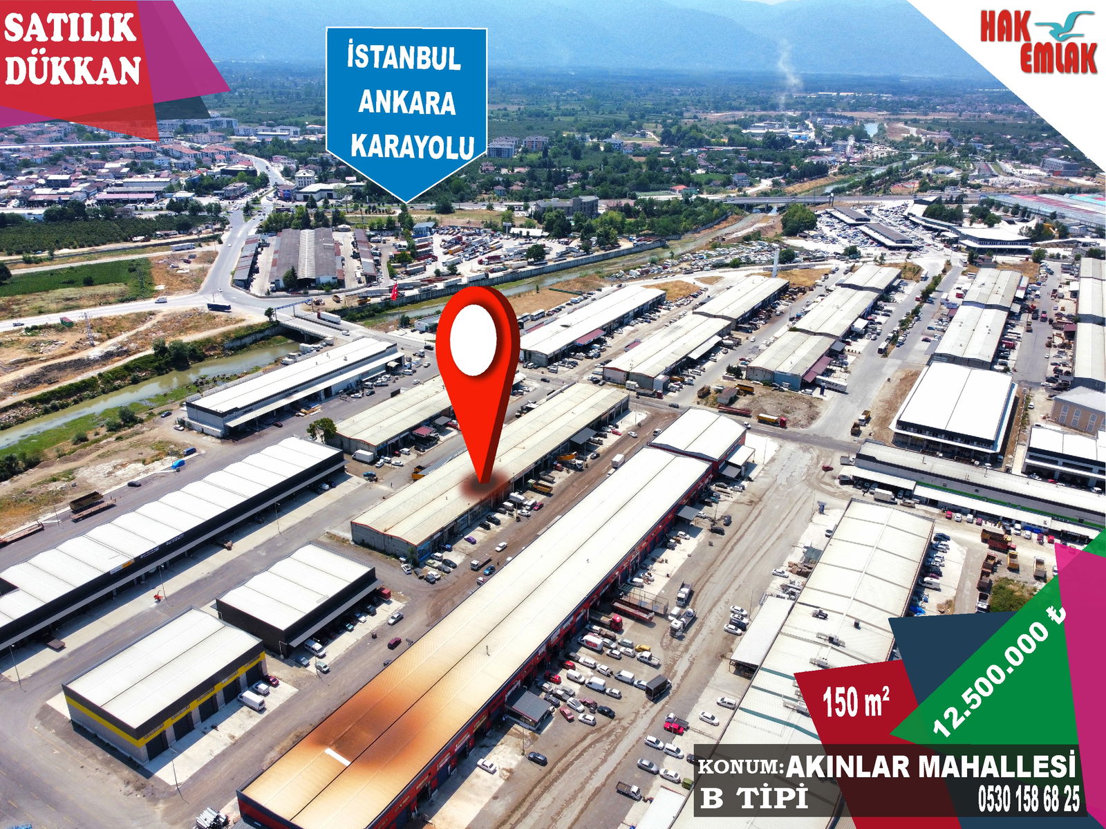 Satılık Dükkan 12,500,000 TL