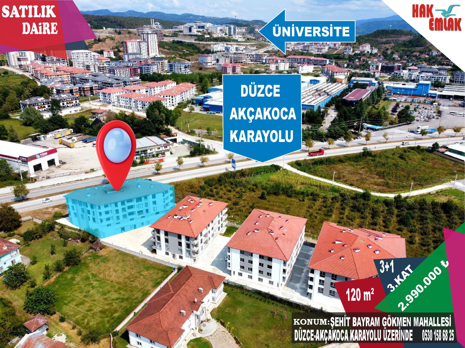 Satılık Daire 2,990,000 TL