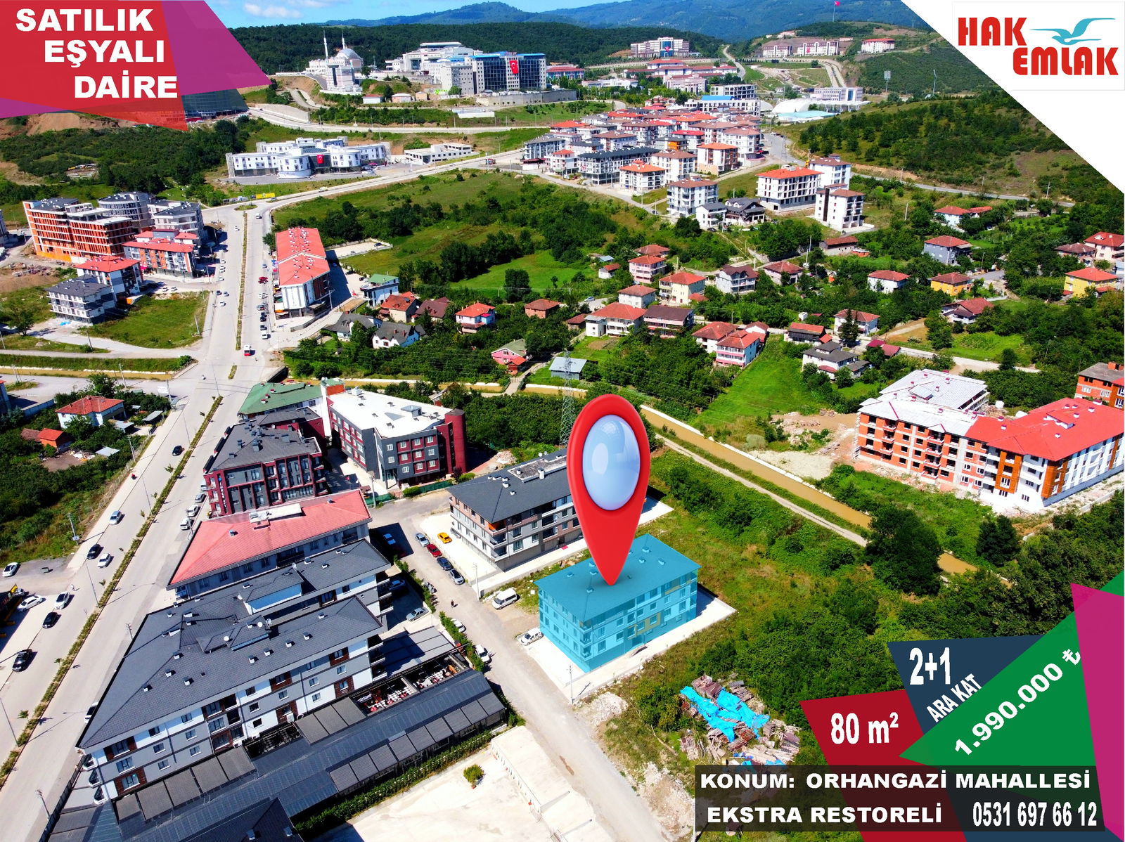 Satılık Daire 1,990,000 TL