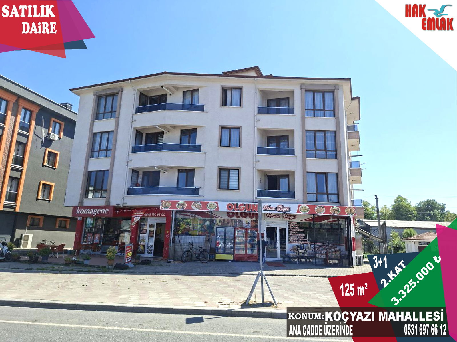 Satılık Daire 3,325,000 TL