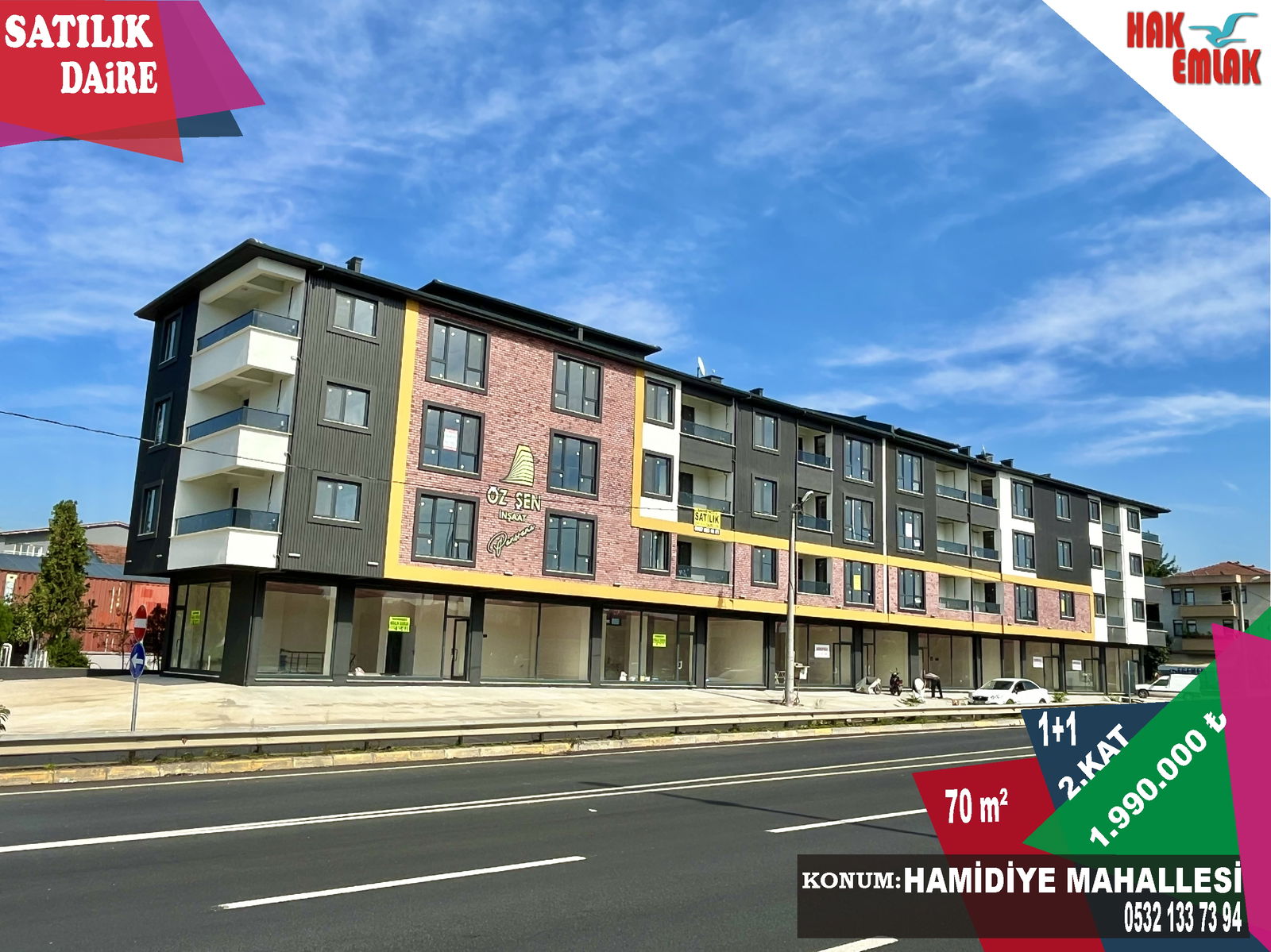 Satılık Daire 1,990,000 TL
