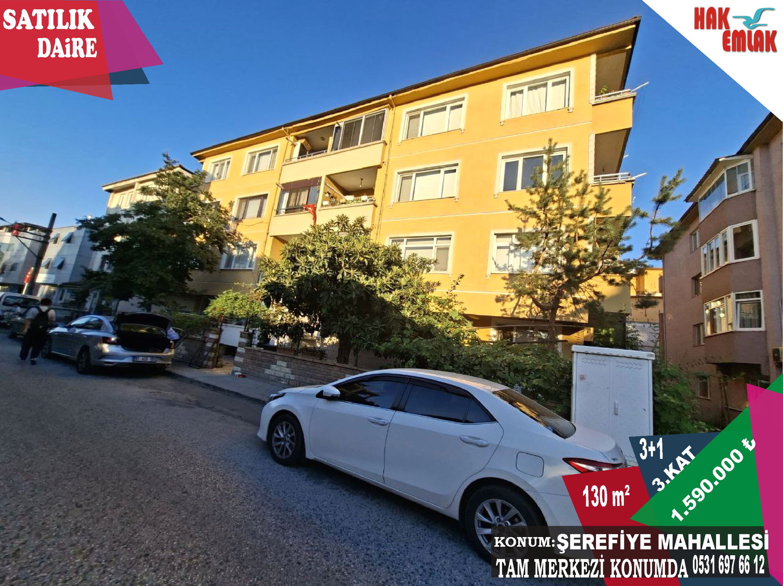 Satılık Daire 1,590,000 TL