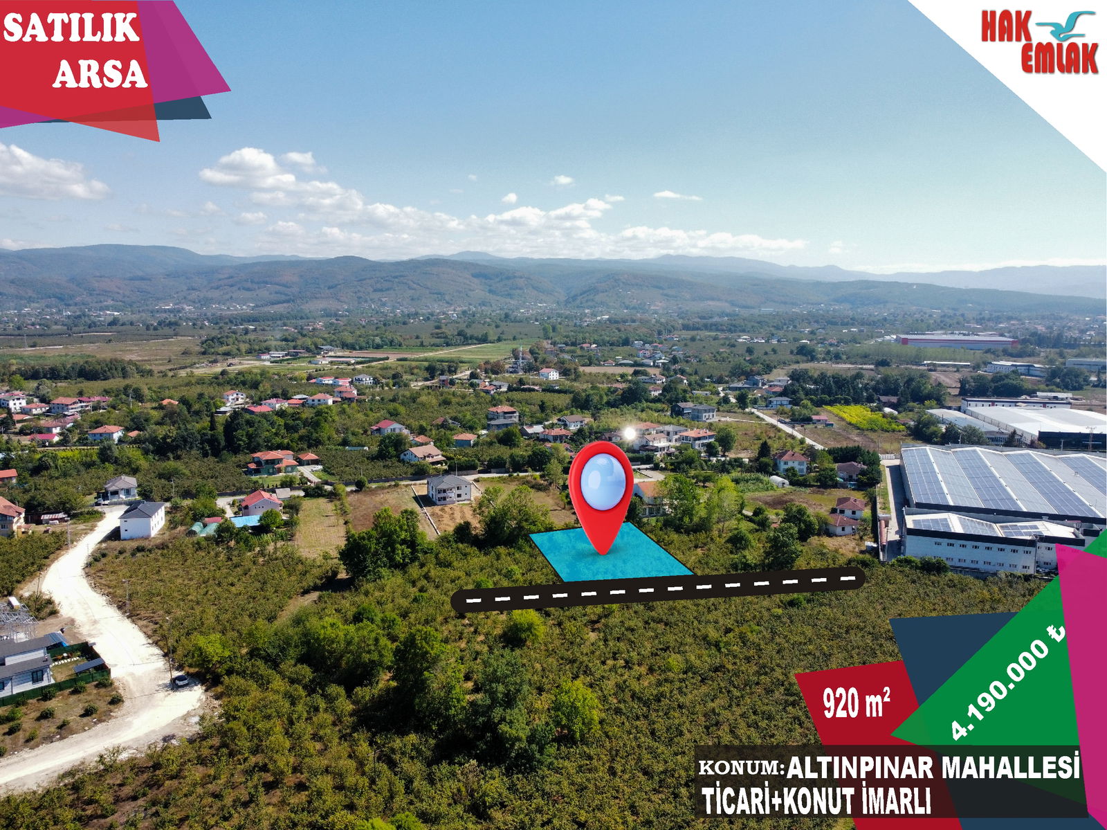 Satılık Arsa 4,190,000 TL