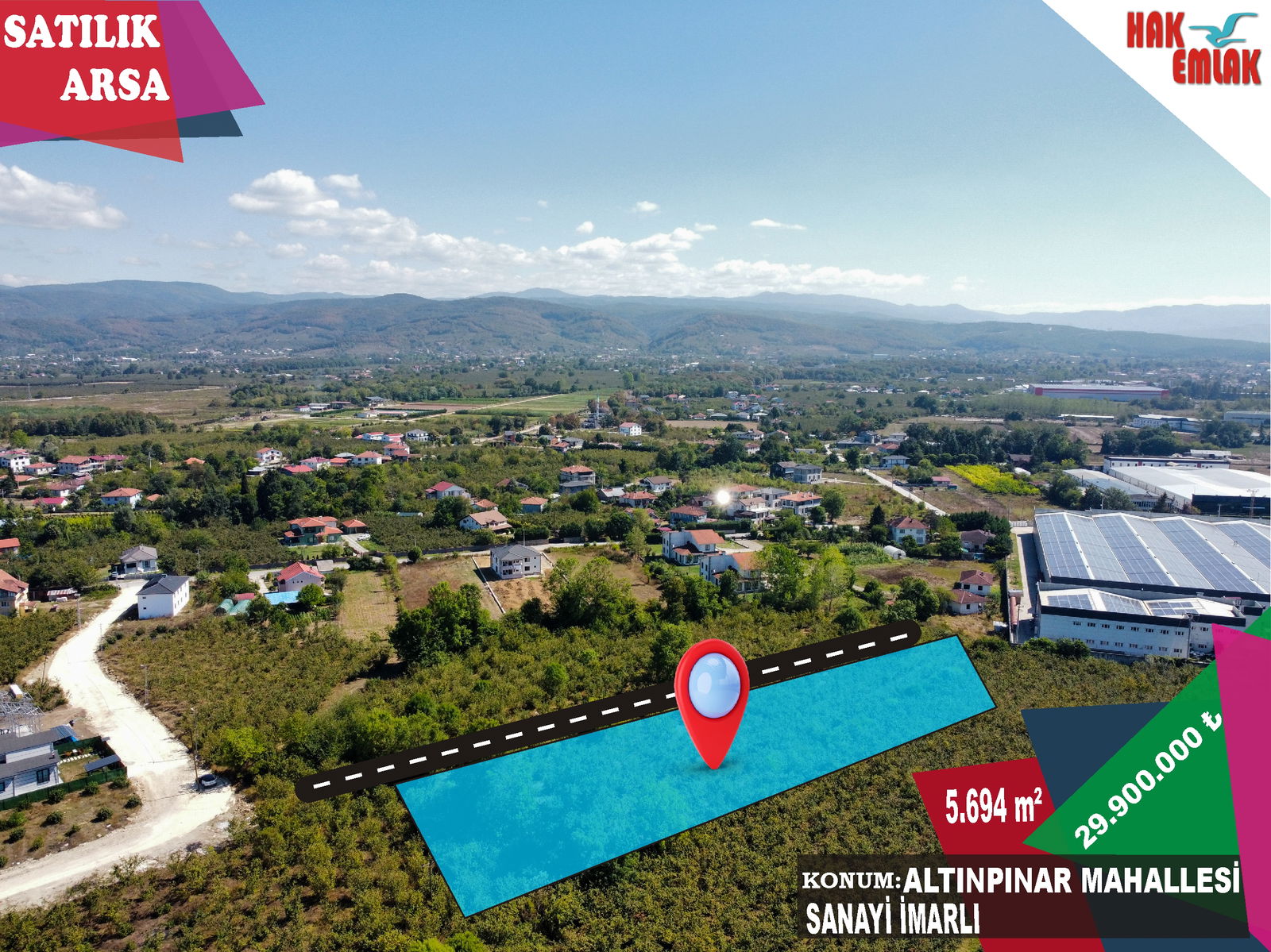 Satılık Arsa 29,900,000 TL