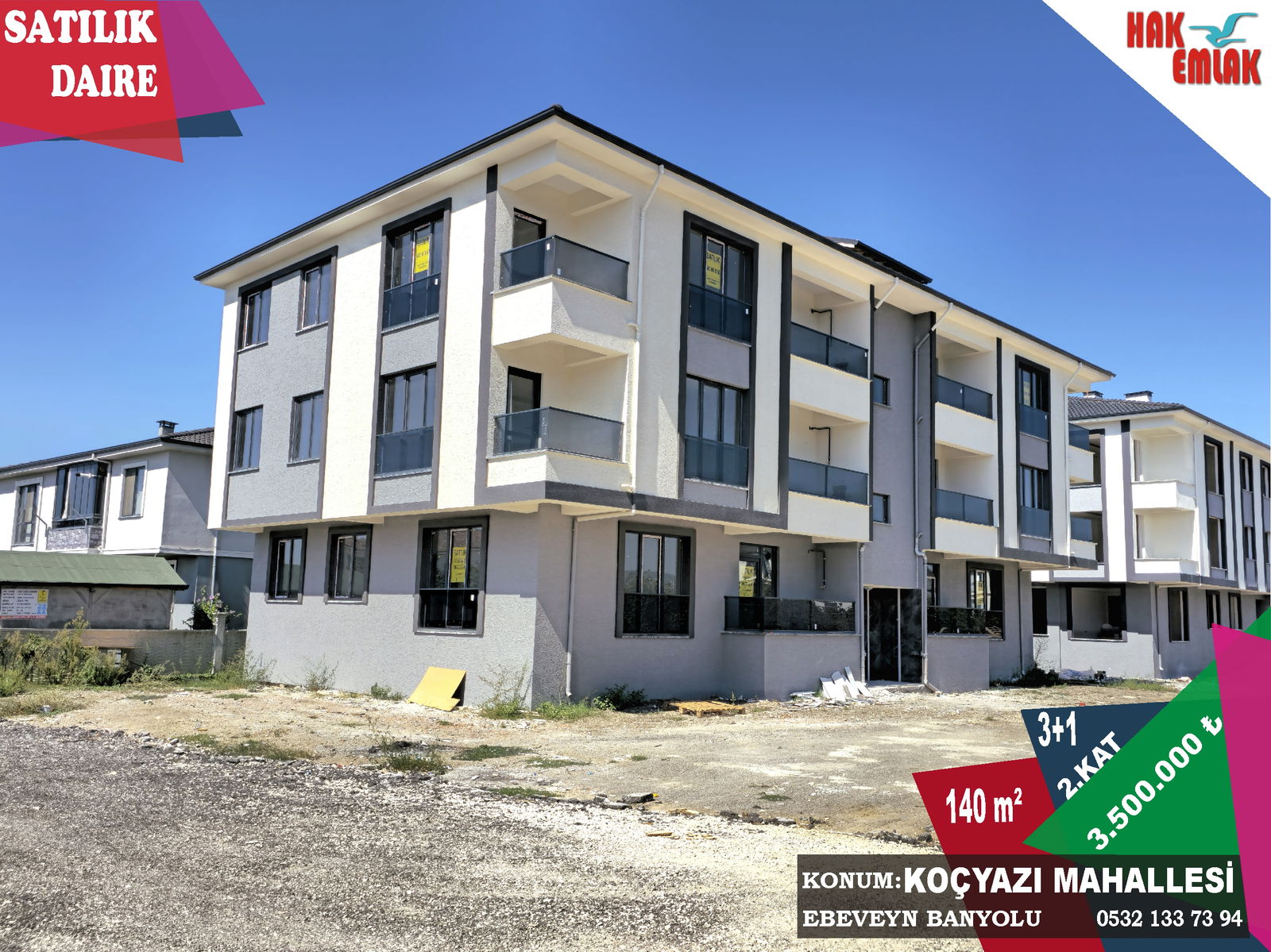 Satılık Daire 3,500,000 TL