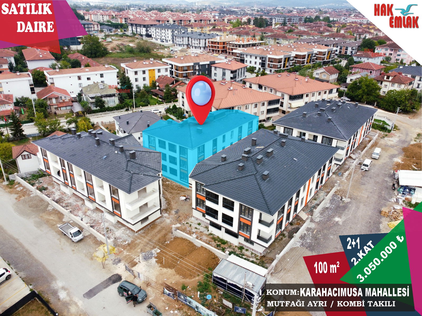 Satılık Daire 3,050,000 TL