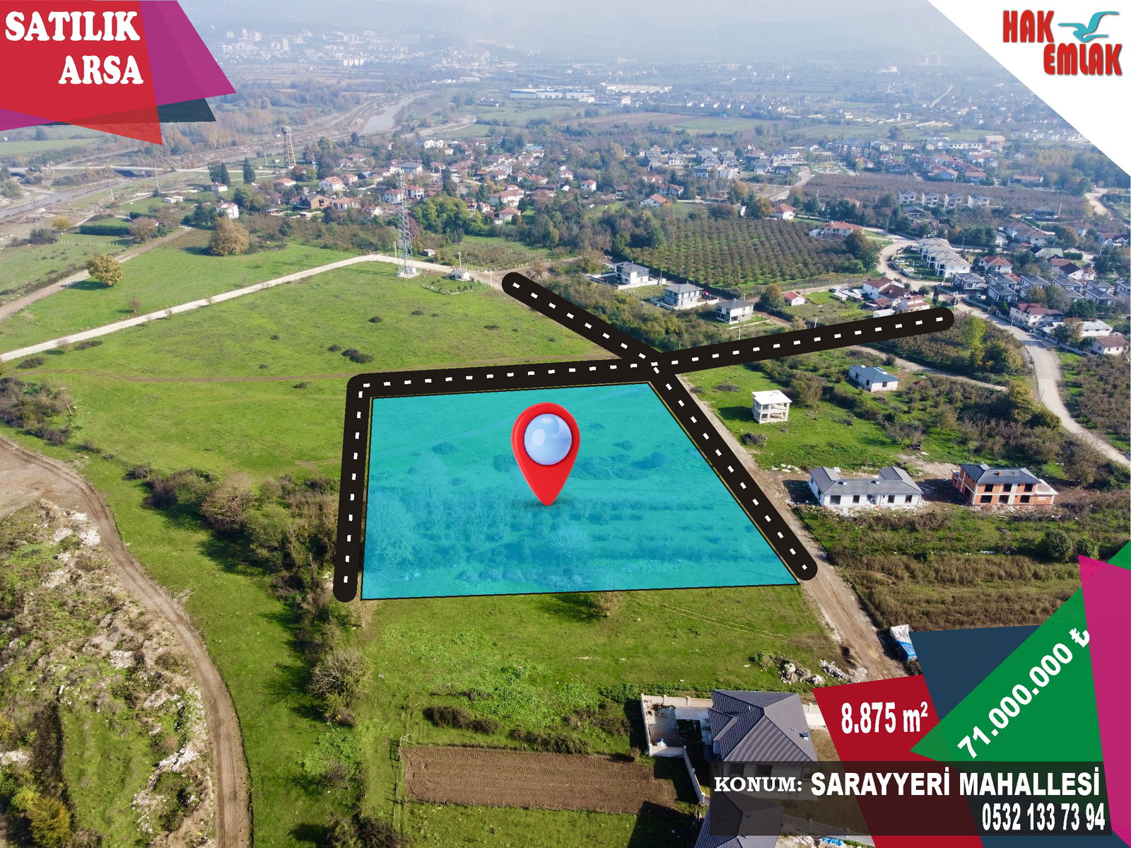 Satılık Arsa 71,000,000 TL
