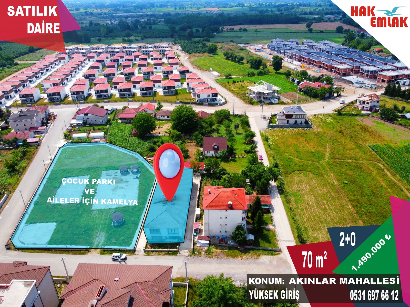Satılık Daire 1,490,000 TL