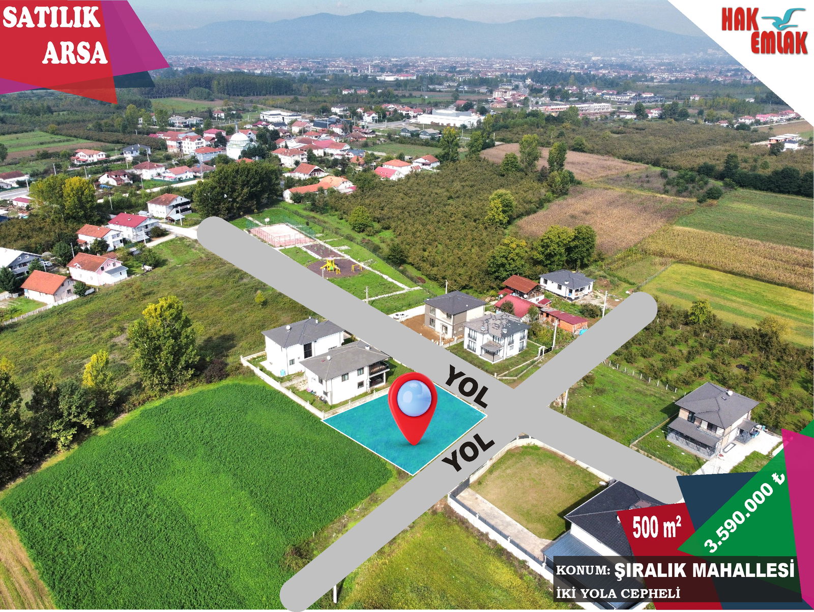 Satılık Arsa 3,590,000 TL