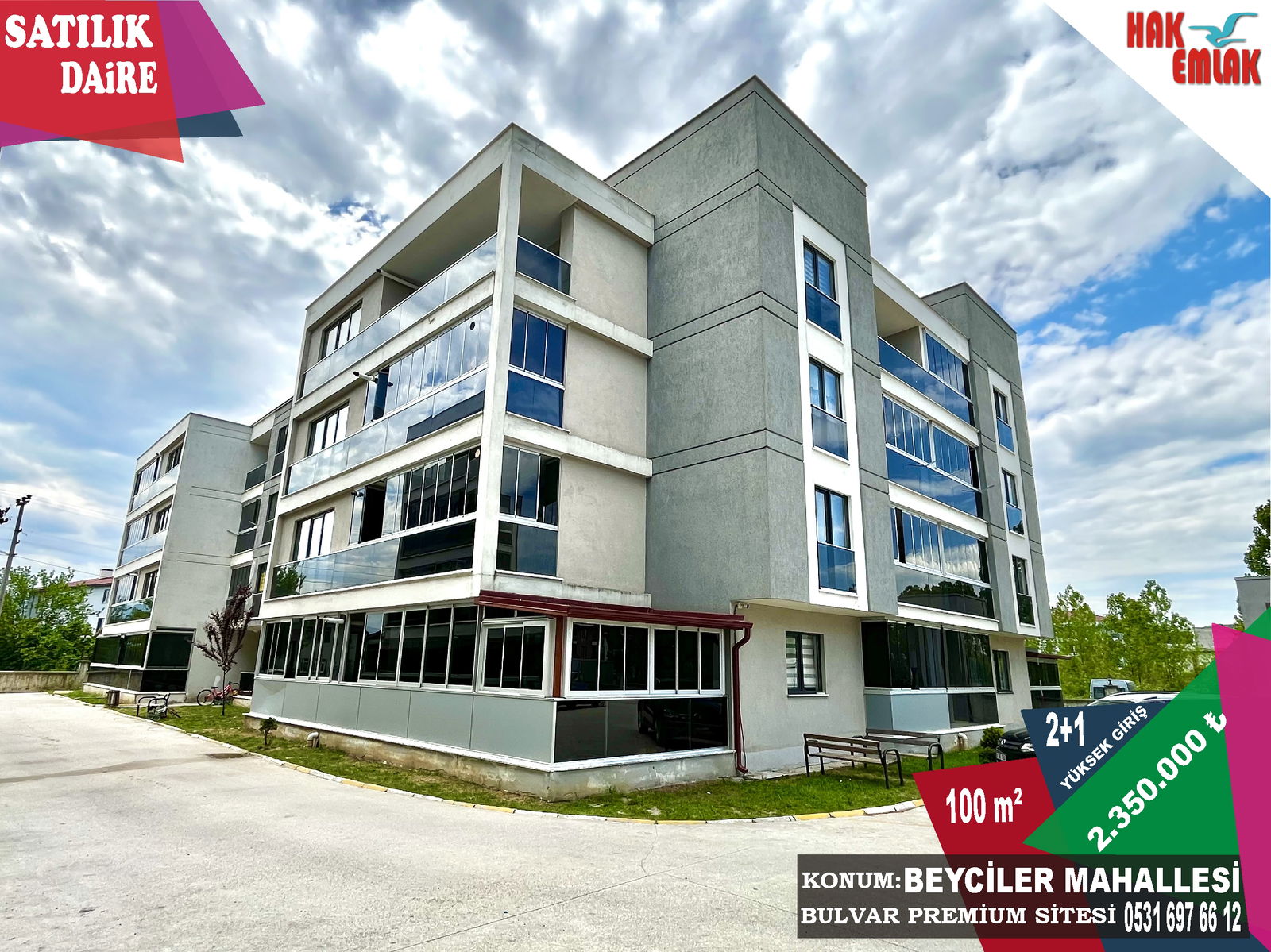 Satılık Daire 2,350,000 TL
