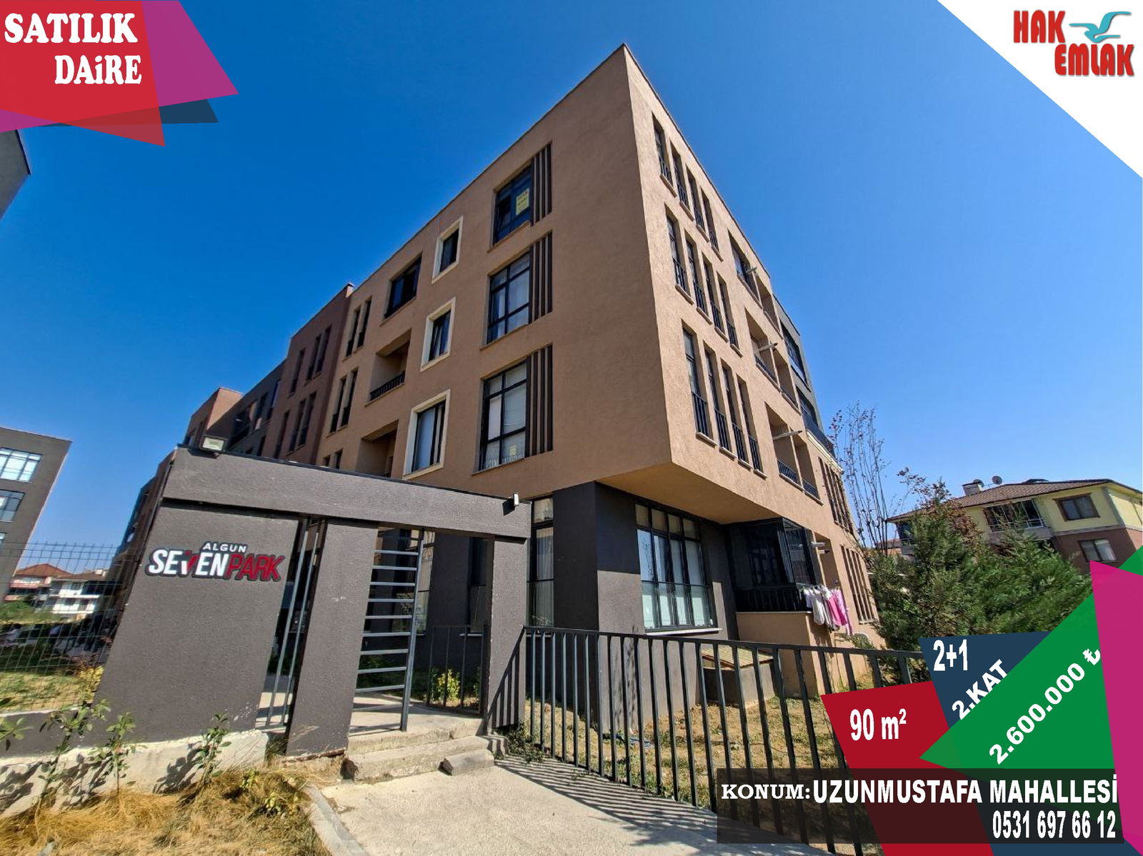 Satılık Daire 2,600,000 TL