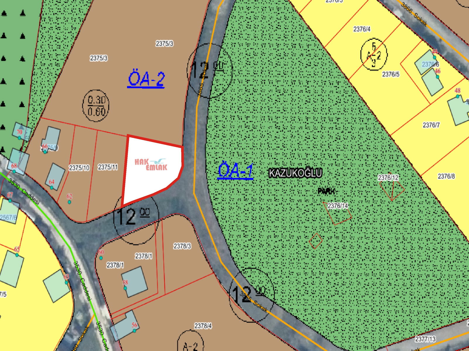 Satılık Arsa 3,590,000 TL