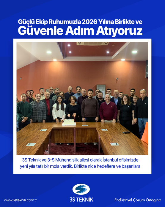 Güçlü Ekip Ruhumuzla 2026 Yılına Birlikte ve Güvenle Adım Atıyoruz