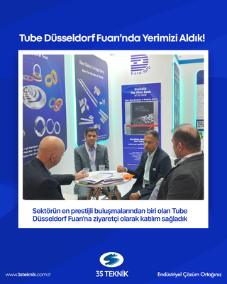 Tube Düsseldorf Fuarı’nda Yerimizi Aldık!