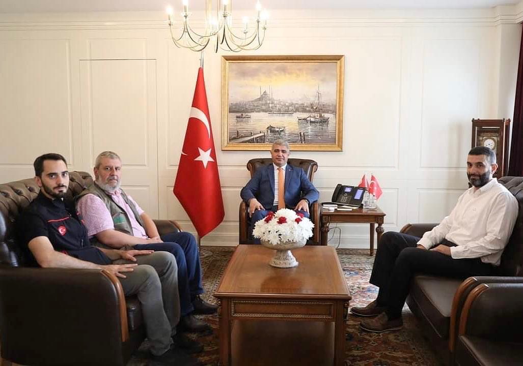 YÖNETİCİMİZ ONUR OKŞİT'TEN DÜZCE VALİSİ SELÇUK ASLAN'A HAYIRLI OLSUN ZİYARETİ