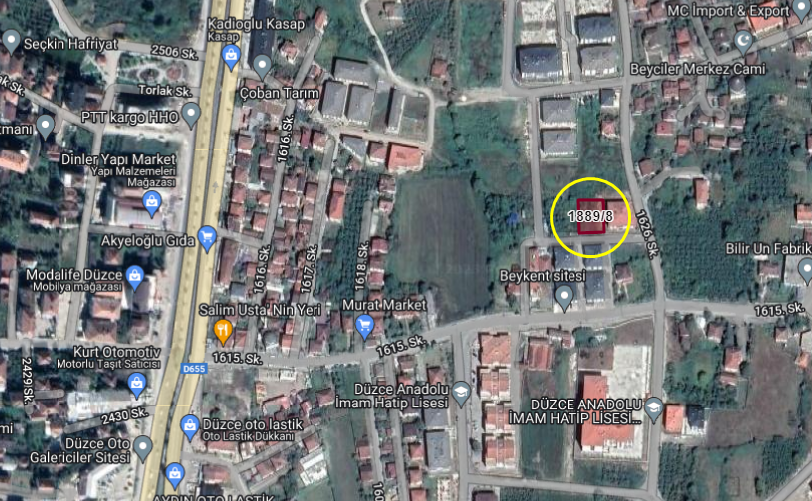 Satılık Arsa 1,111 TL