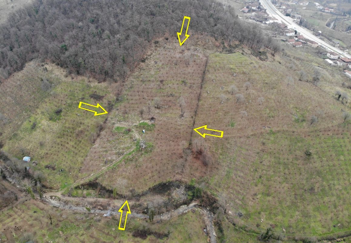 OSMANCA KÖYÜNDE 10644 M2 SATILIK ARAZİ