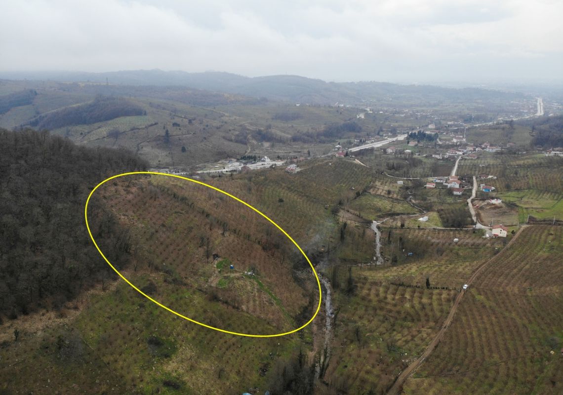 OSMANCA KÖYÜNDE 10644 M2 SATILIK ARAZİ