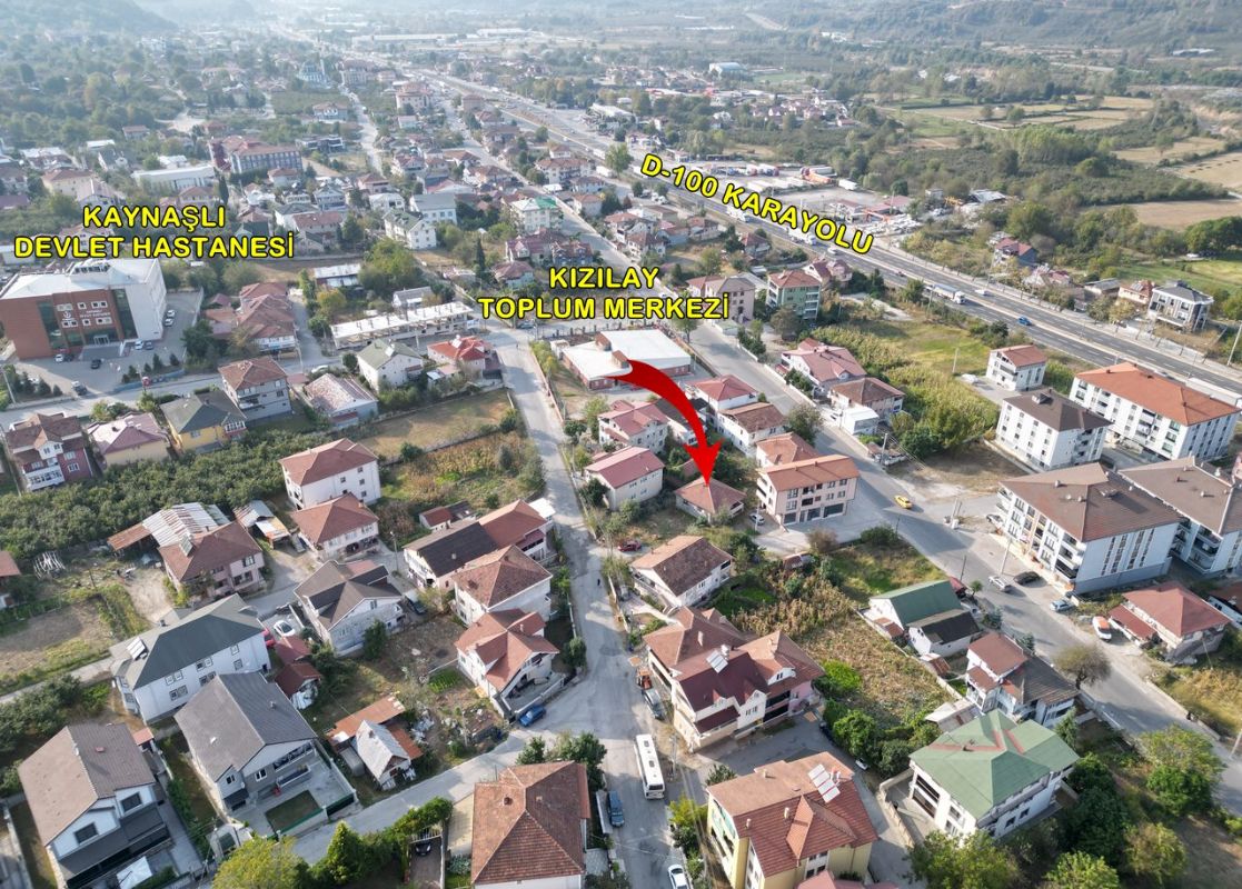  KAYNAŞLI MERKEZ SARIYER MAHALLESİNDE SATILIK MÜSTAKİL EV