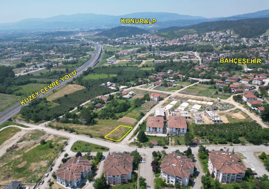 KONURALP ÜNİVERSİTE BÖLGESİ'NDE 6681 M2 SATILIK KUPON ARSA