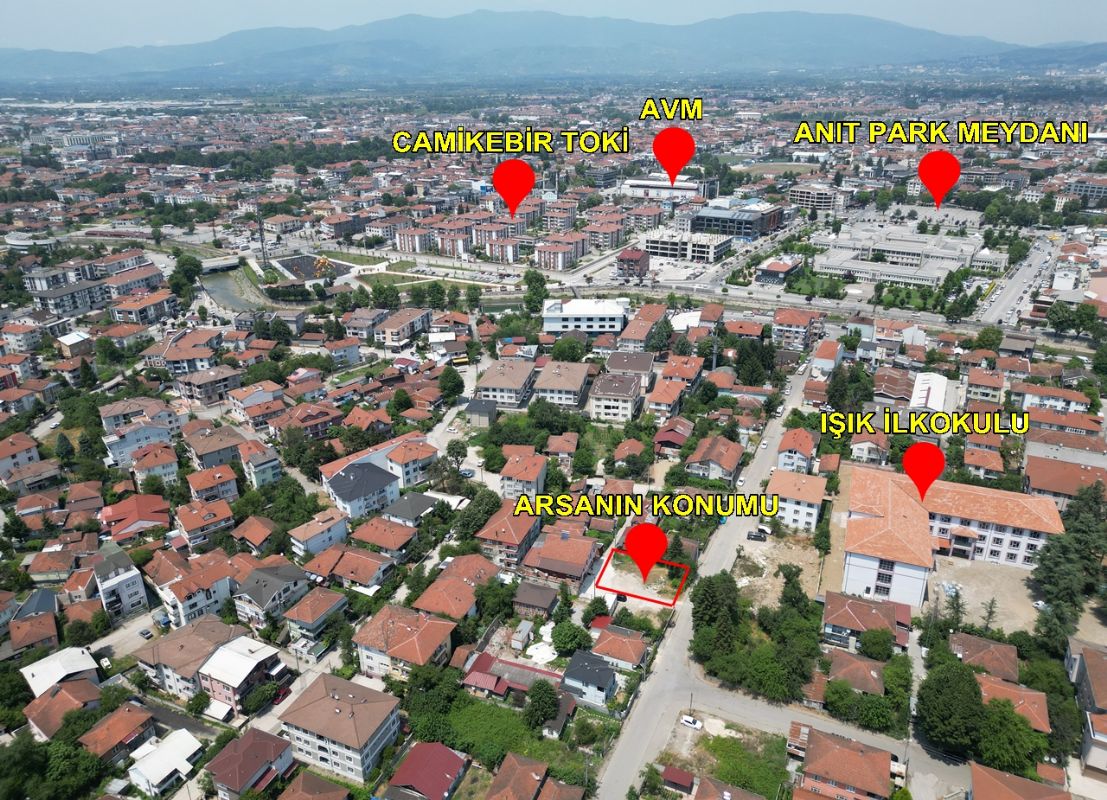 ÇAY MAHALLESİ'NDE 310 M2 SATILIK ARSA