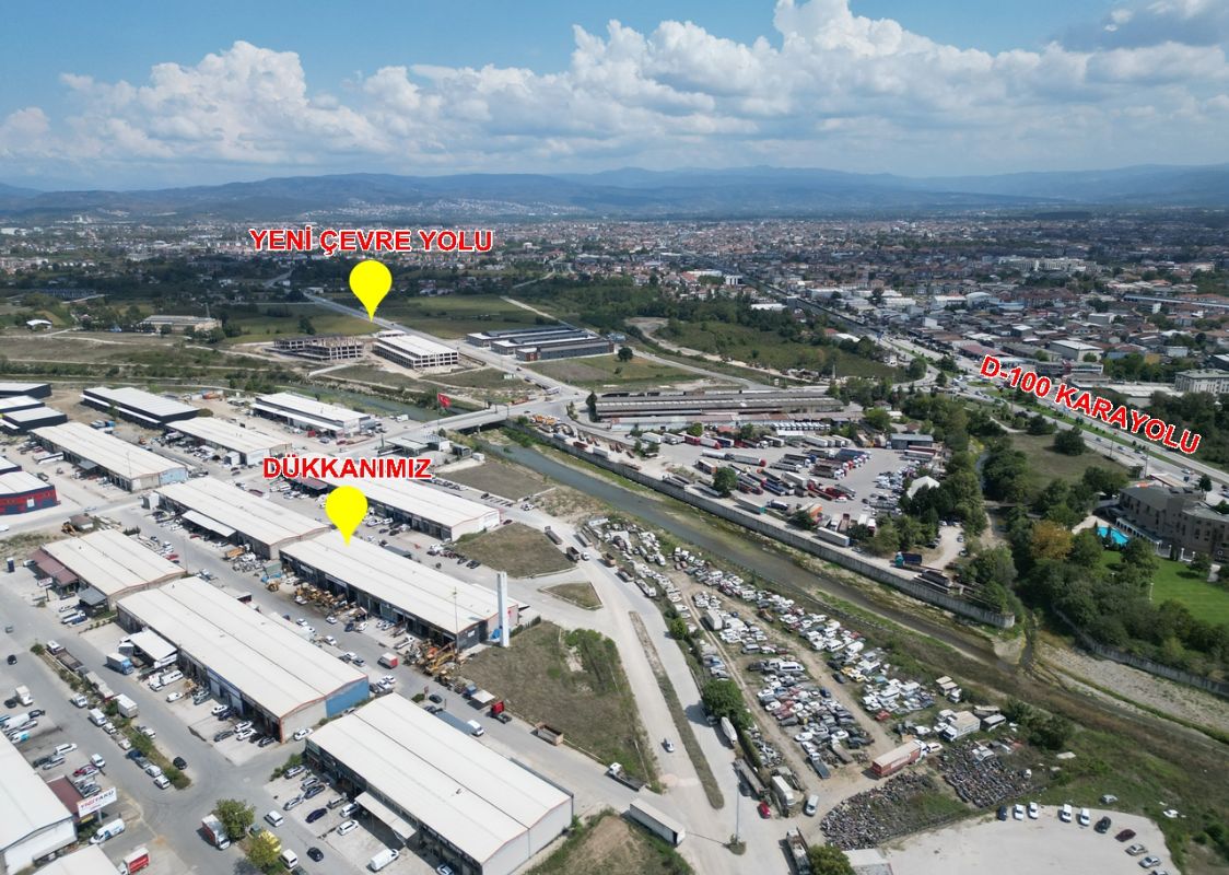 KÜÇÜK SANAYİ SİTESİ'NDE 462 M2 SATILIK DÜKKAN