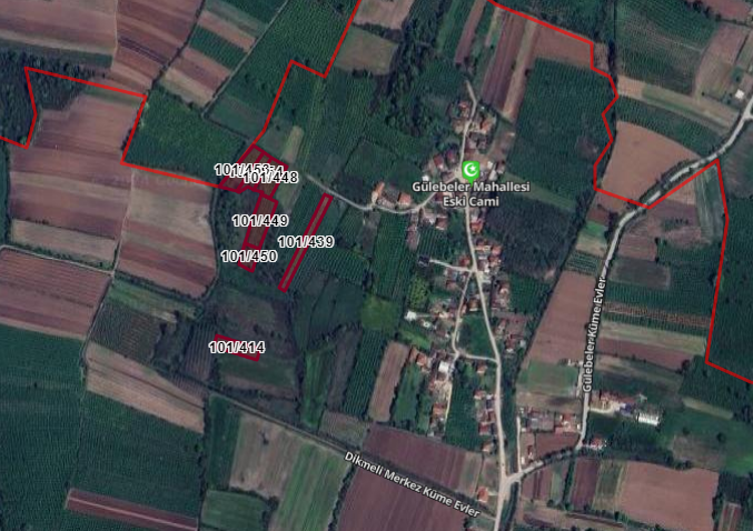 ÇİLİMLİ FİDENİKÜRTLER KÖYÜ'NDE 7965 M2 SATILIK TARIM ARAZİLERİ