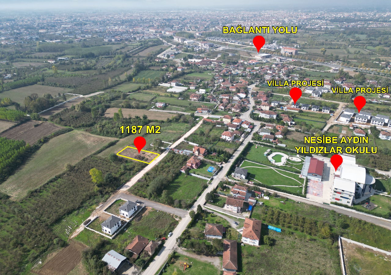 KAYNAŞLI DİPSİZGÖL'DE 976 - 1496 M2 ARASINDA SATILIK PARSELLER